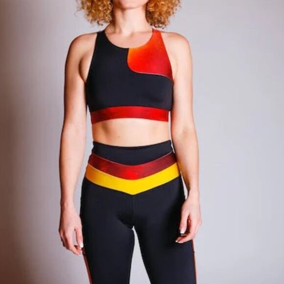 Fire Sports Bra - Full Back - Picture 6 of 10